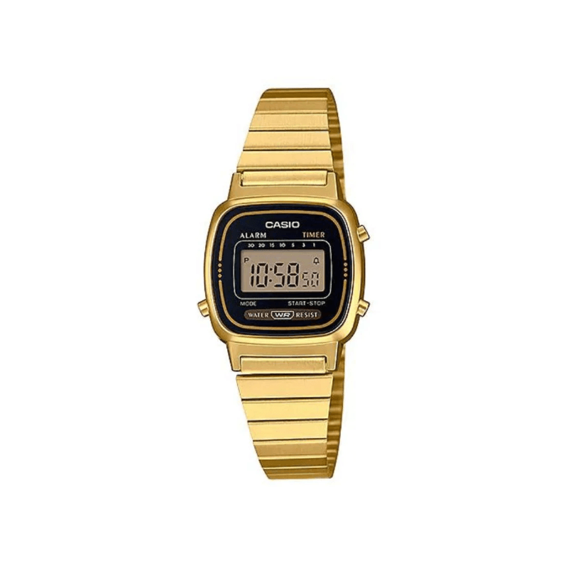 Casio Vintage LA670WGA-1DF Digital Stainless Steel Women’s Watch