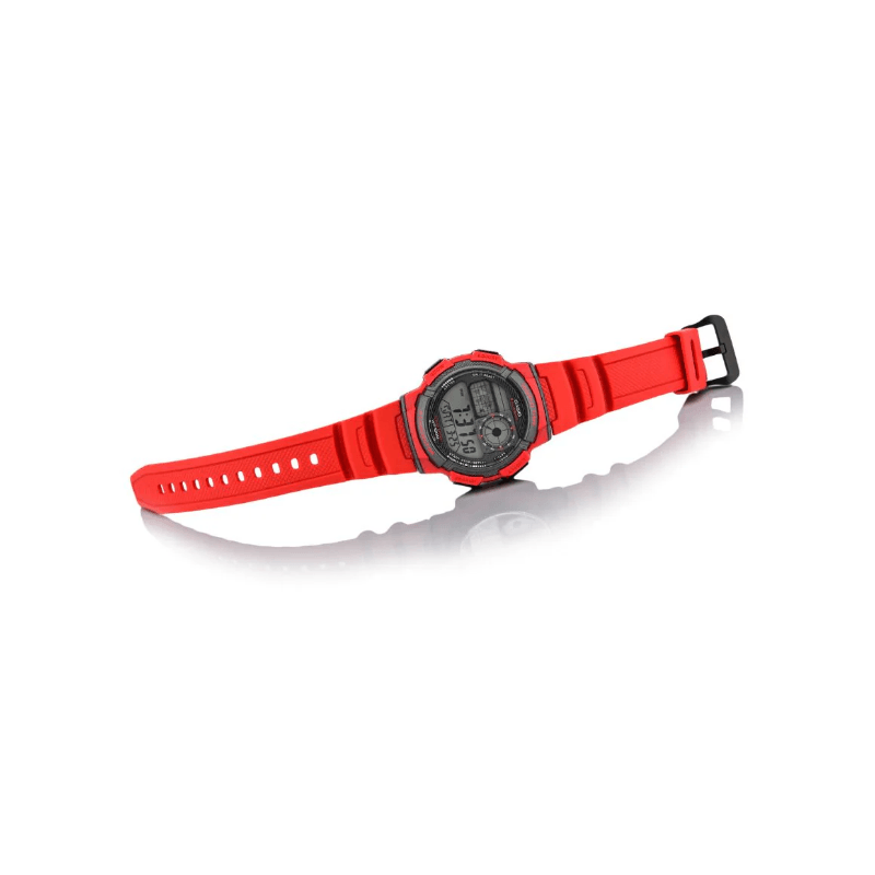Casio Youth World Time AE-1000W-4AVDF Digital Resin Belt Men’s Watch