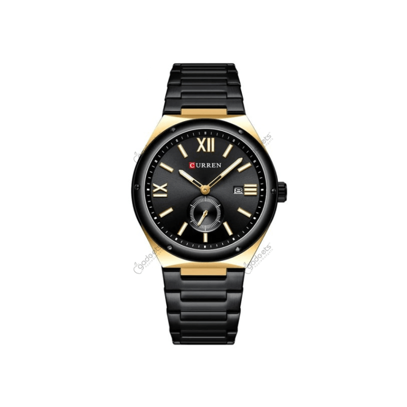 Curren 8471 Luxury Quartz Stainless Steel Strap Men’s Watch