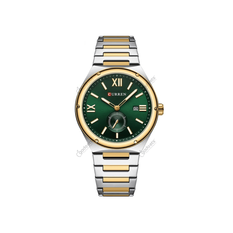 Curren 8471 Luxury Quartz Stainless Steel Strap Men’s Watch