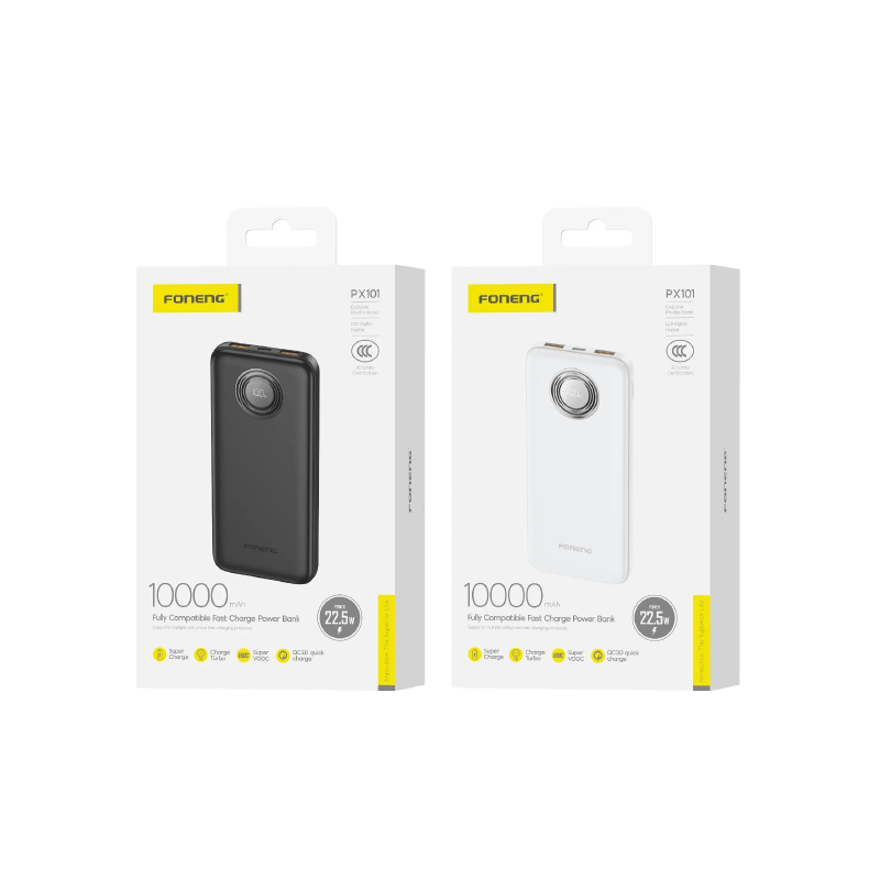 Foneng PX101 22.5W Power Bank - 10000mAh
