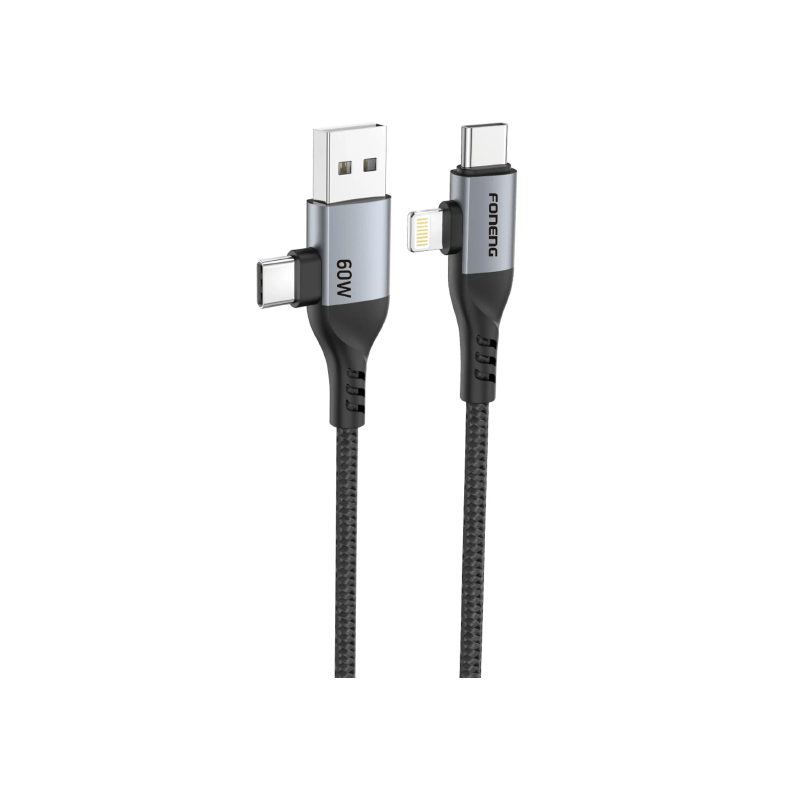Foneng X92 60W 4 in 1 Braided Cable