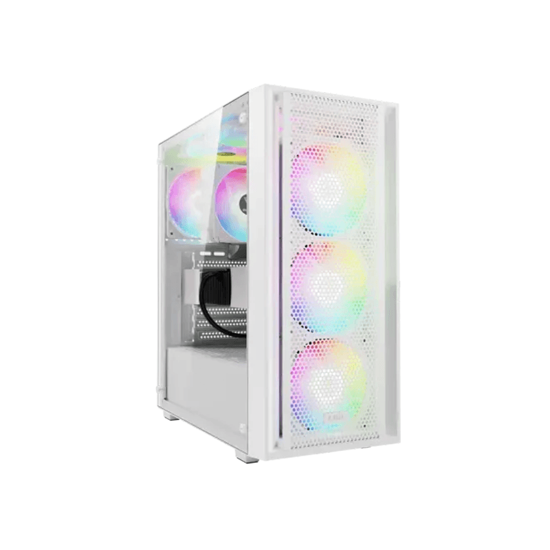 Gamdias AURA GC2 ELITE WH Perforated RGB Mid-Tower Casing