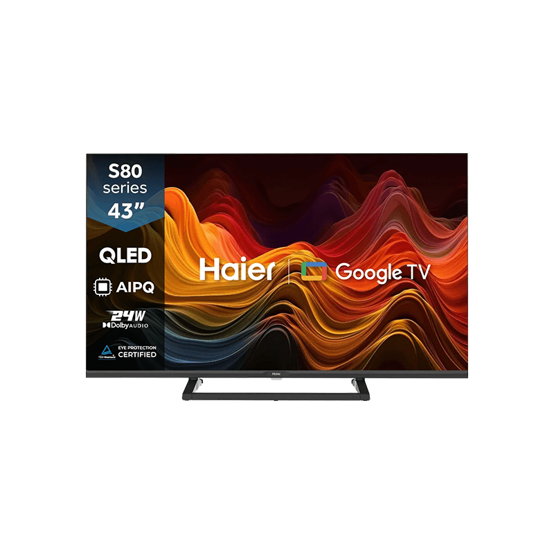 Haier H43S80GUX 43 Inch QLED 4K UHD Google TV