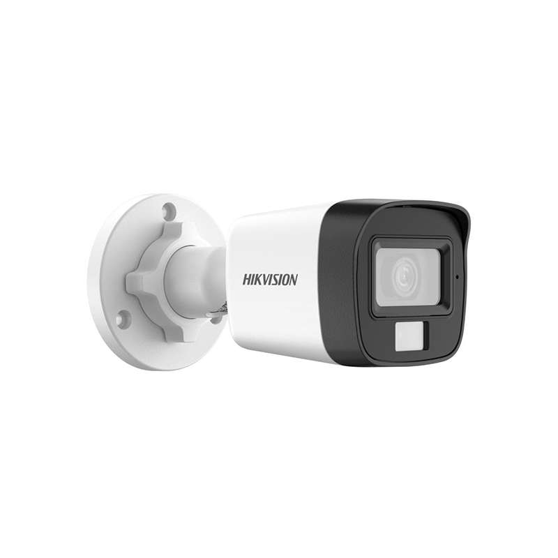 Hikvision DS-2CE16D0T-LPFS 2MP Smart Hybrid Light Audio Fixed Mini Bullet Camera