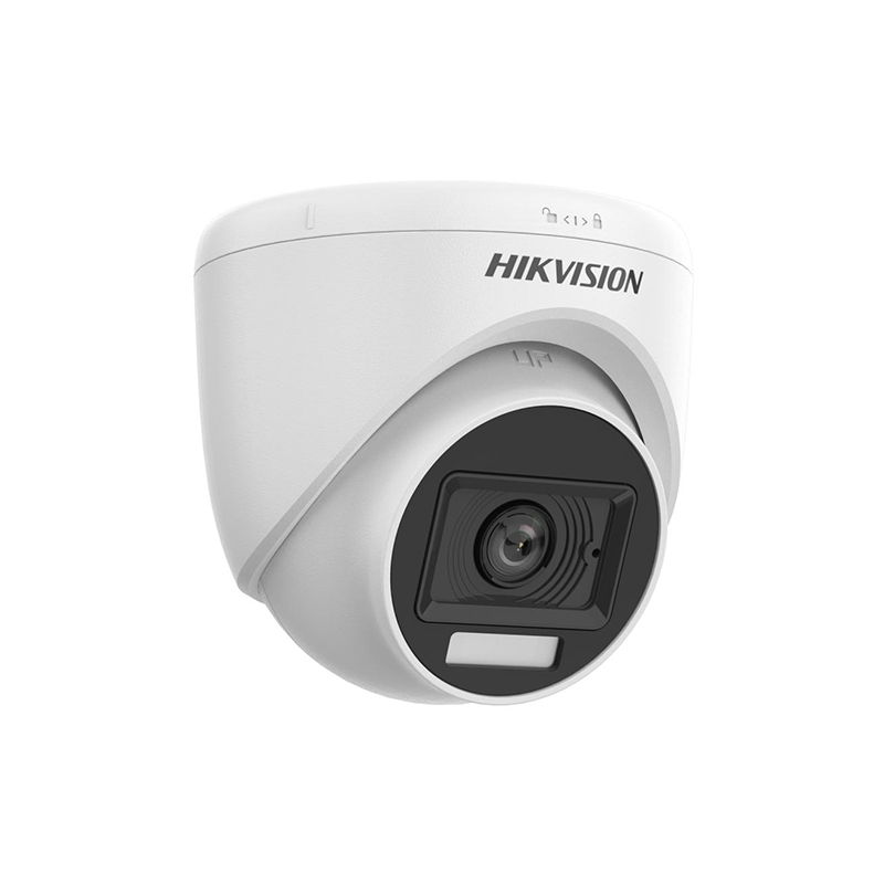 Hikvision DS-2CE76G0T-LPFS 2K Smart Hybrid Light Audio Fixed Turret Camera