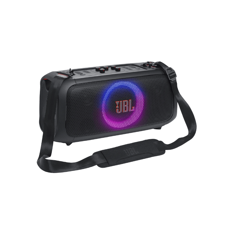 JBL PartyBox On-The-Go Essential Portable Party Speaker With Wireless Mic