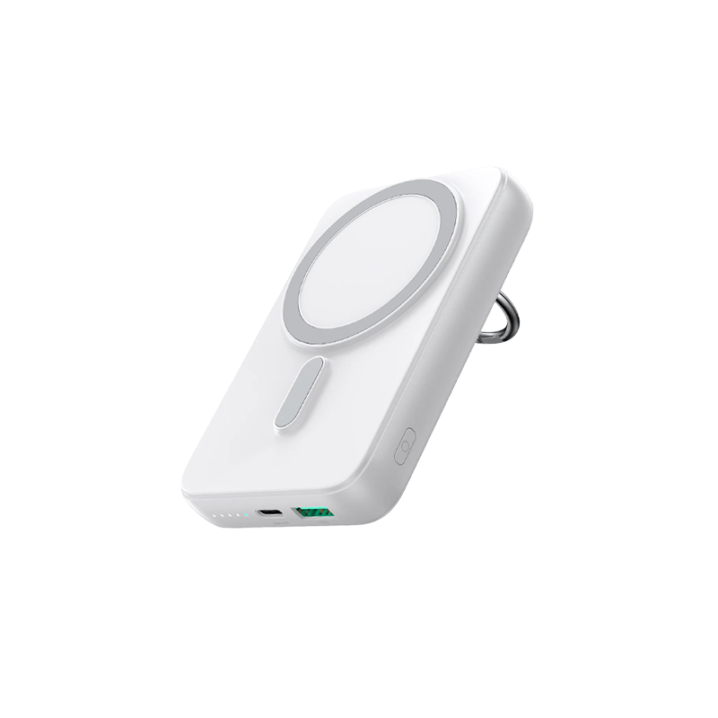 Joyroom JR-W050 20W Magnetic Wireless Power Bank with Ring Holder - 10000mAh