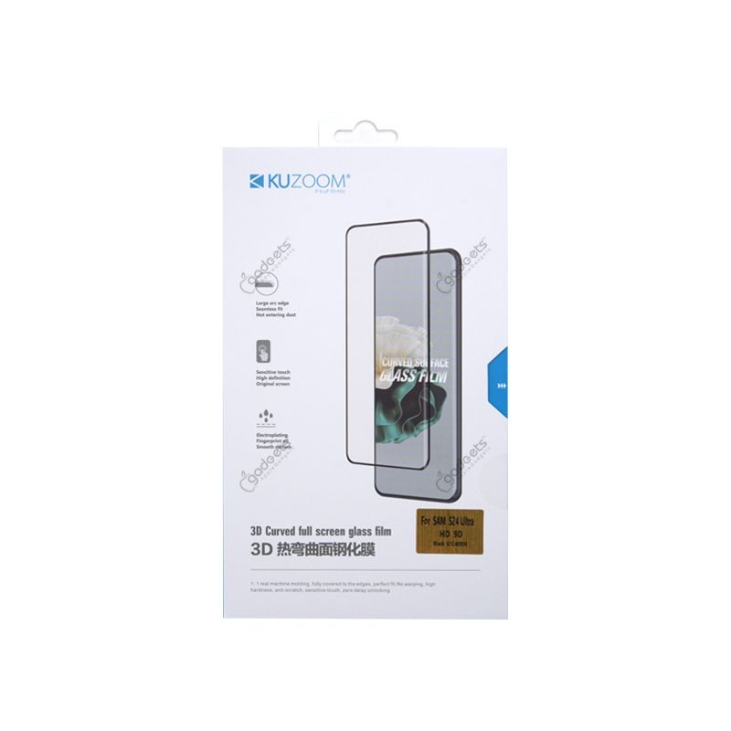 Kuzoom 9D HD Full Screen Glass Film for Galaxy S24 Ultra