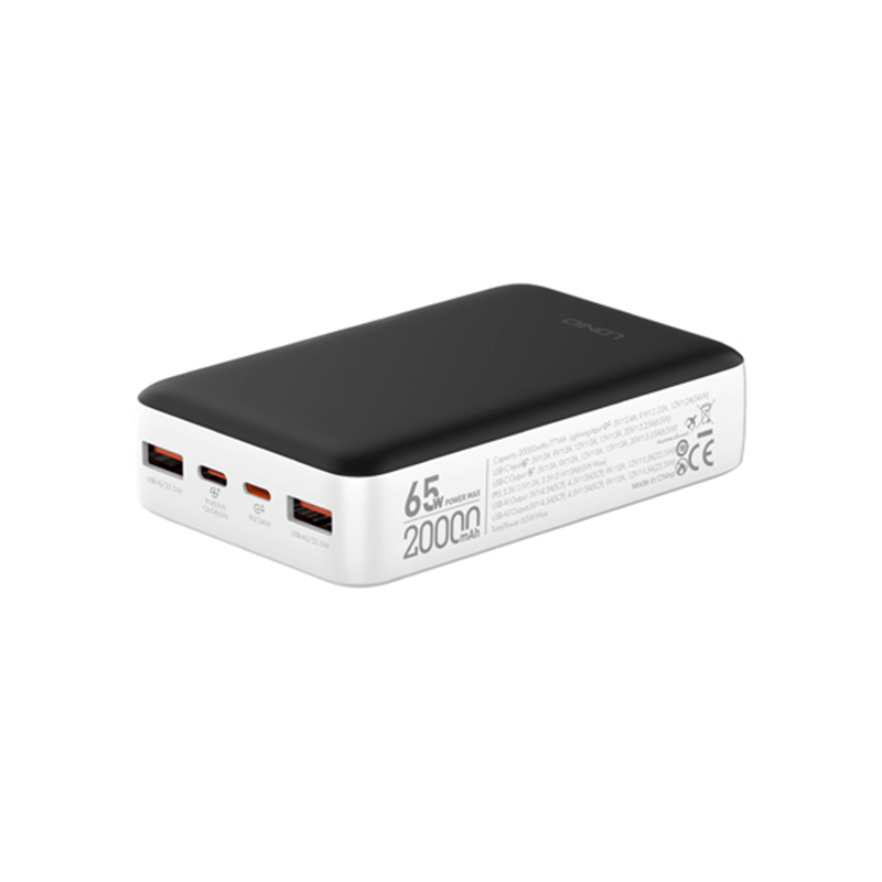 LDNIO PQ27 65W Fast Charging Power Bank - 20000mAh