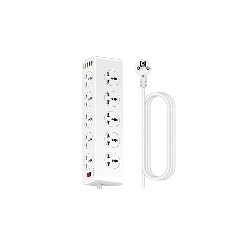 LDNIO SC10610C Power Socket Extension Universal Power Strip - 33W