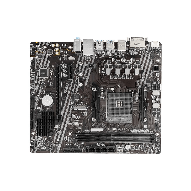 MSI A520M-A Pro AM4 AMD Micro-ATX Motherboard