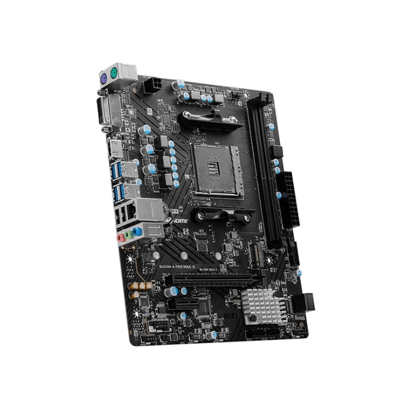 MSI B450M-A PRO MAX II AMD AM4 Micro-ATX Motherboard