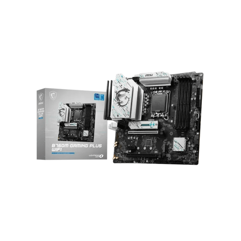 MSI B760M GAMING PLUS WIFI 6E mATX Motherboard