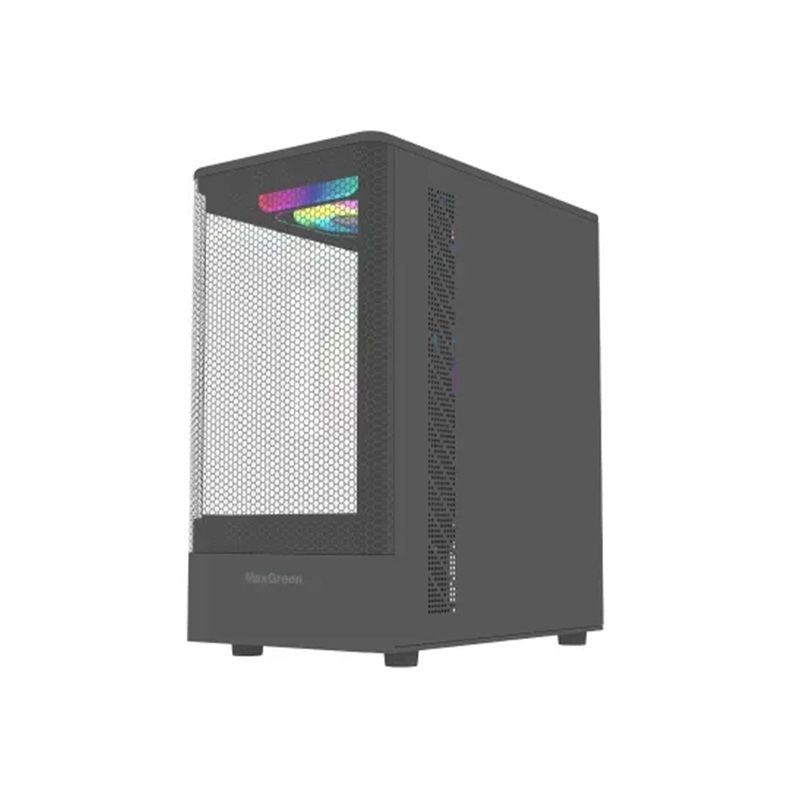 MaxGreen Curve Mesh 311 Mid Tower mATX Gaming Casing