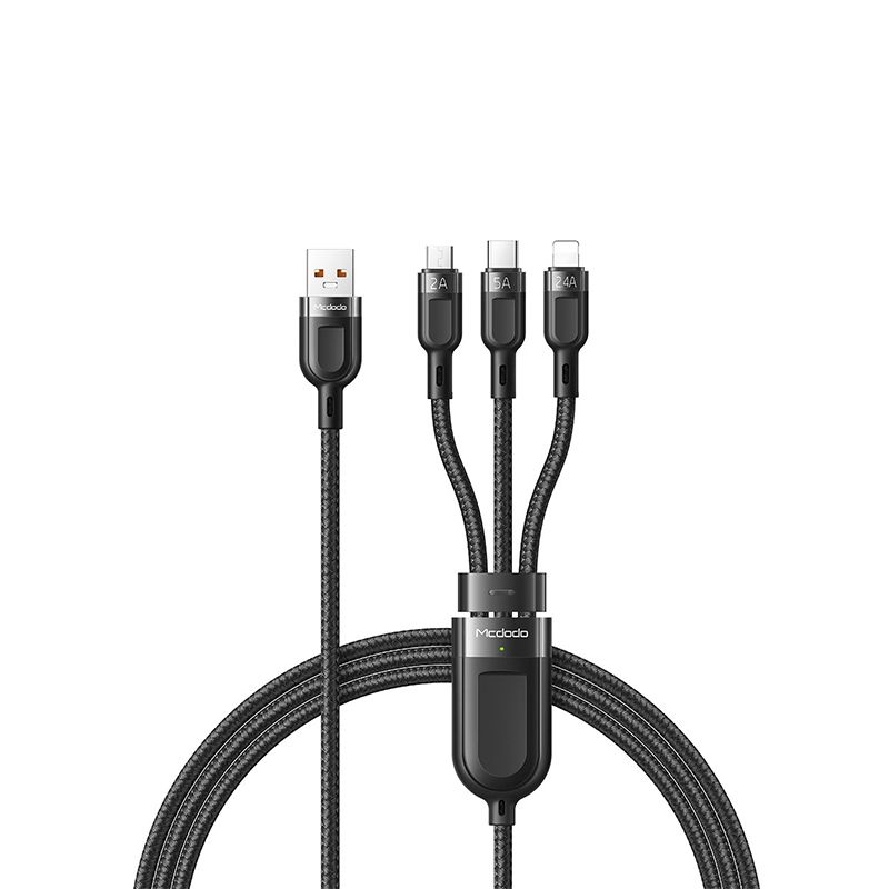 Mcdodo CA-879 5A 3 in 1 Super Fast Data Cable
