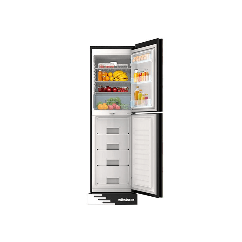 Minister M-306 EL Purple Lotus Refrigerator - 306L