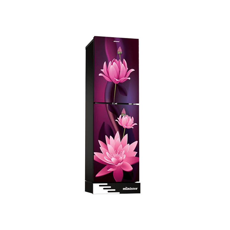 Minister M-306 EL Purple Lotus Refrigerator - 306L