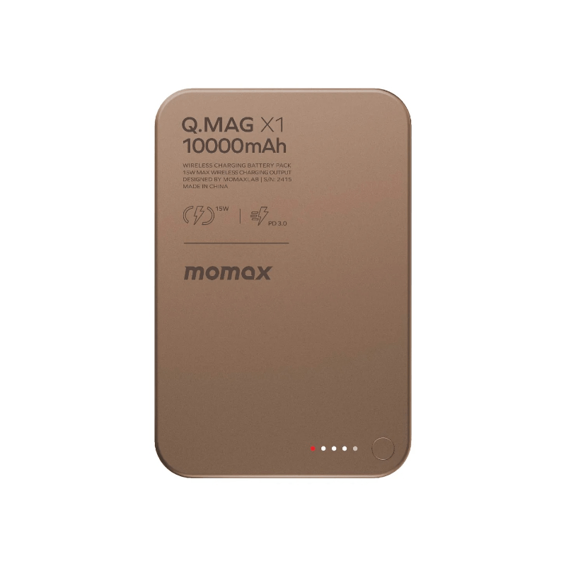 Momax Q.Mag X1 Magnetic Wireless Power Bank - 10000mAh