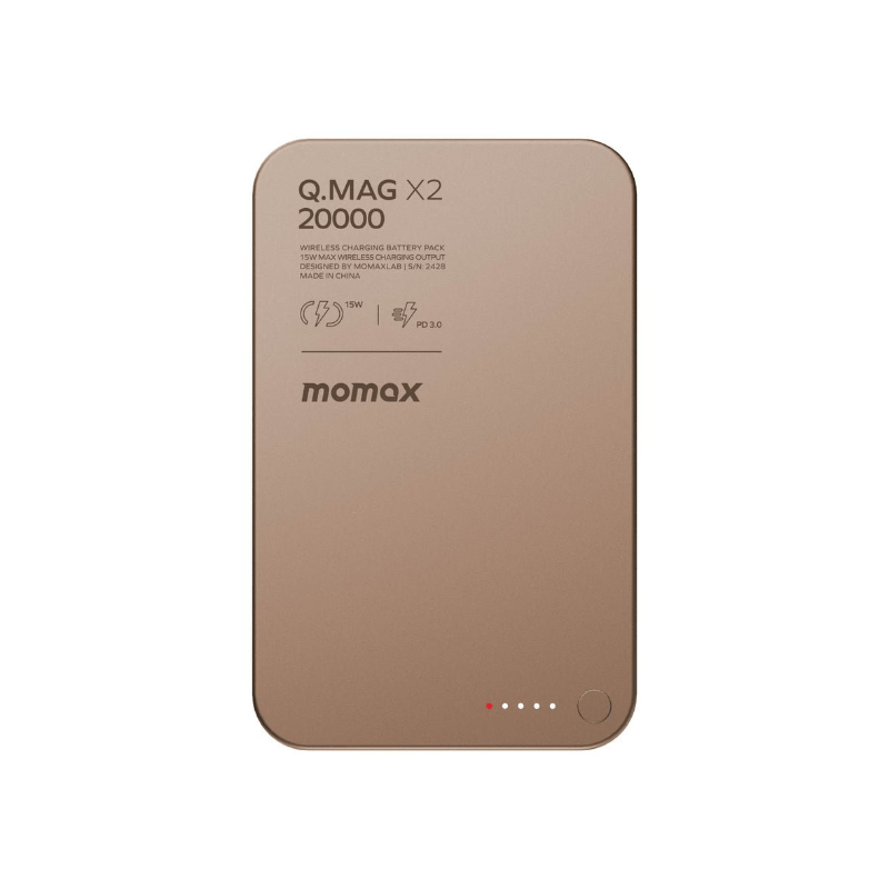 Momax Q.Mag X2 Magnetic Wireless Power Bank - 20000mAh