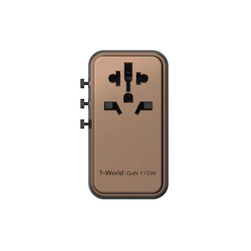 Momax UA17D 1-World 4-Port GaN Travel Charger - 170W