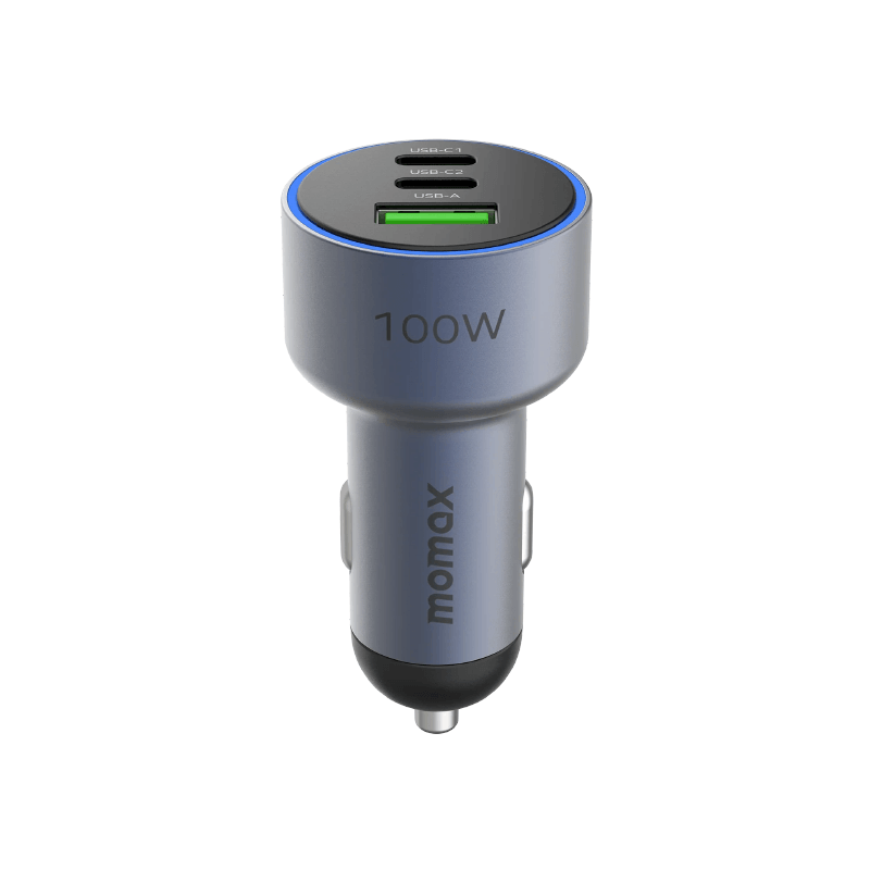 Momax UC17 MoVe Triple Fast Charge Car Charger - 100W