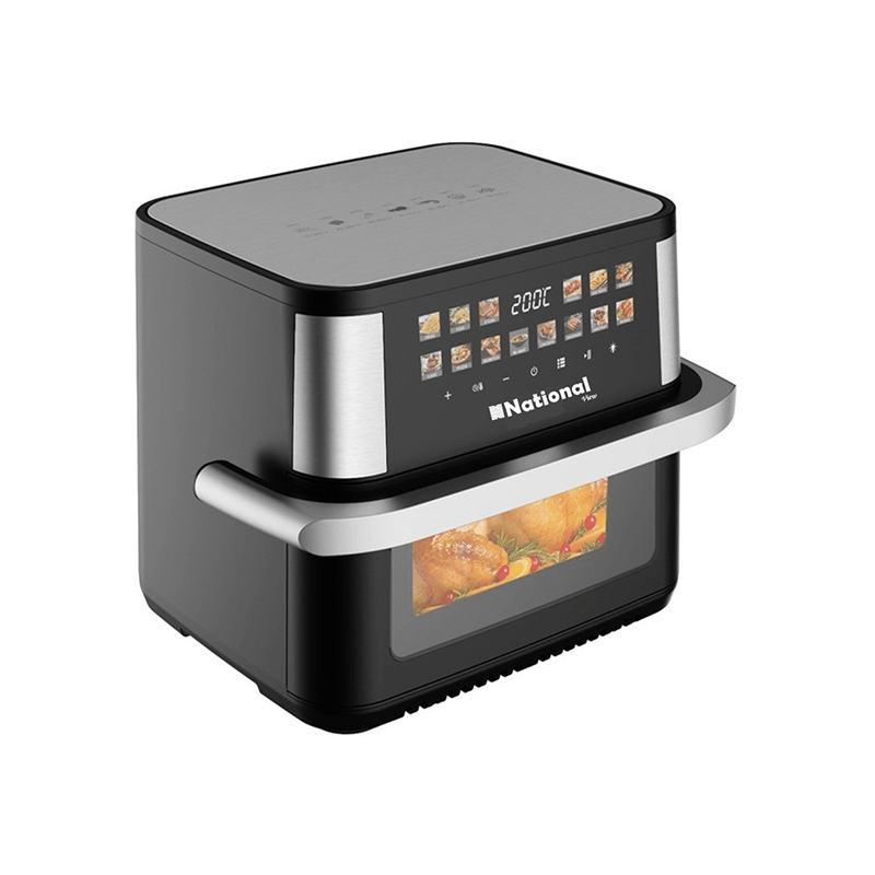 National Digital Air Fryer With Viewing Windows - 14L
