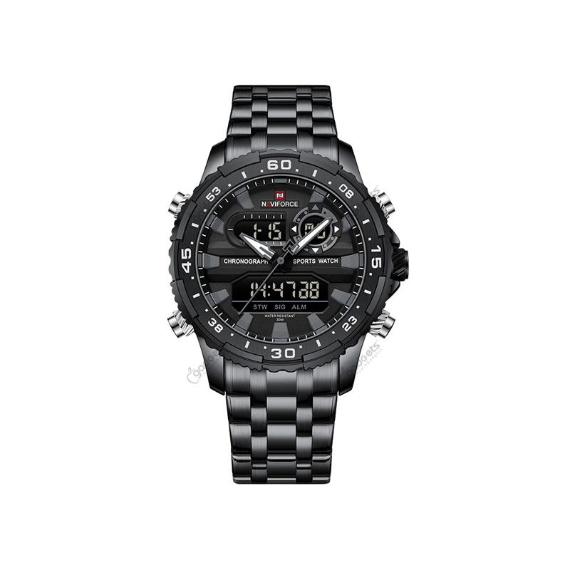 NAVIFORCE NF9234 Multi-Function Dual-Display Men’s Watch