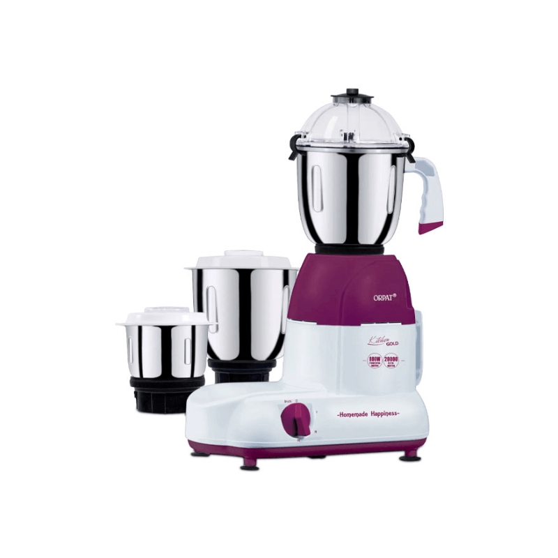 ORPAT Kitchen Gold Mixer Grinder - 800W