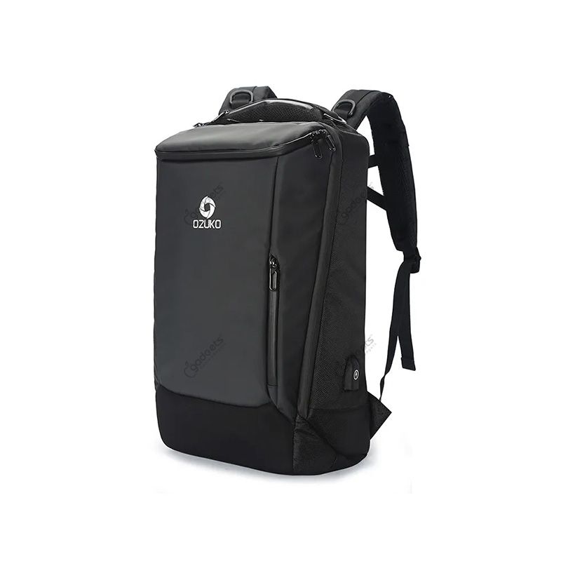 Ozuko 9060 Men Custom Travelling Bags School Bags Set 16 Inch Customized Business Laptop Backpack