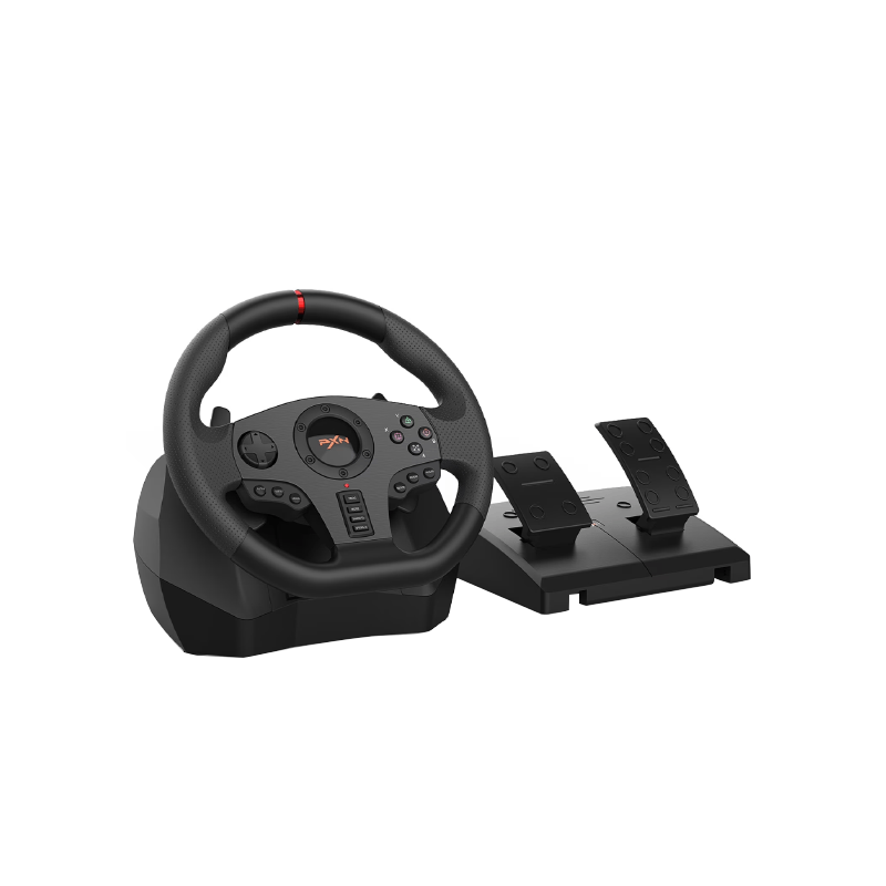 PXN V900 Gaming Steering Wheel with Linear Pedals