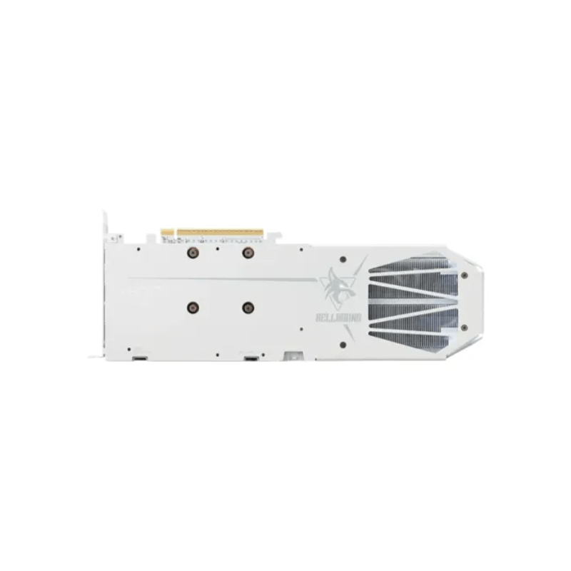PowerColor Hellhound Spectral White AMD Radeon RX 9060 XT 16GB GDDR6 Graphics Card