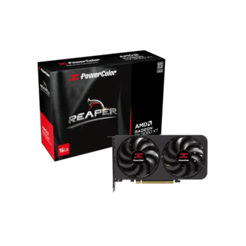 PowerColor Reaper AMD Radeon RX 9060 XT 16GB GDDR6 Graphics Card