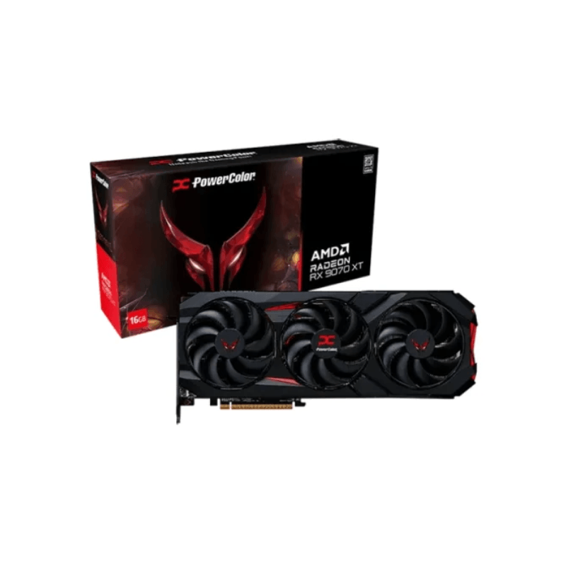 PowerColor Red Devil AMD Radeon RX 9070 XT 16GB GDDR6 Graphics Card