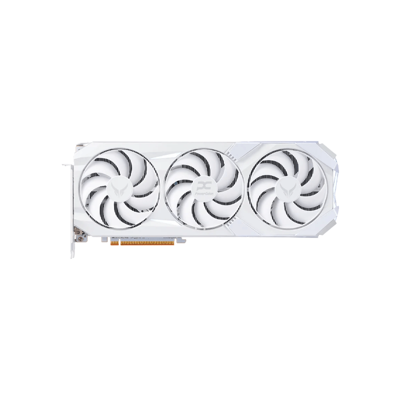 PowerColor Red Devil Spectral White AMD Radeon RX 9070 XT 16GB GDDR6 Graphics Card