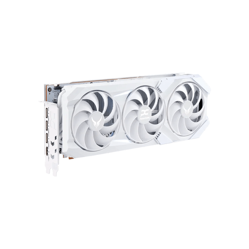 PowerColor Red Devil Spectral White AMD Radeon RX 9070 XT 16GB GDDR6 Graphics Card