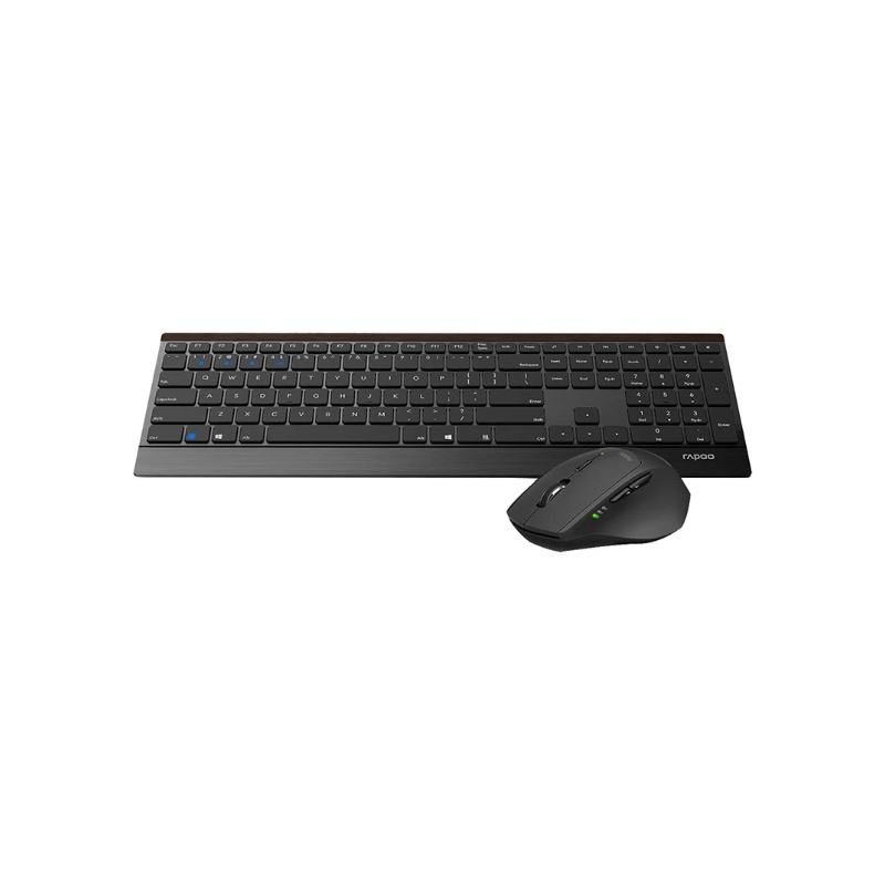 Rapoo 9500M Multi-Mode Wireless Keyboard & Mouse Combo