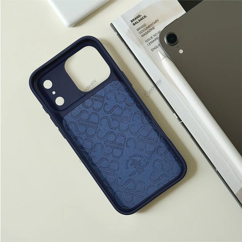 Santa Barbara Horse Emoidery Boris Case for iPhone 17 Pro Max