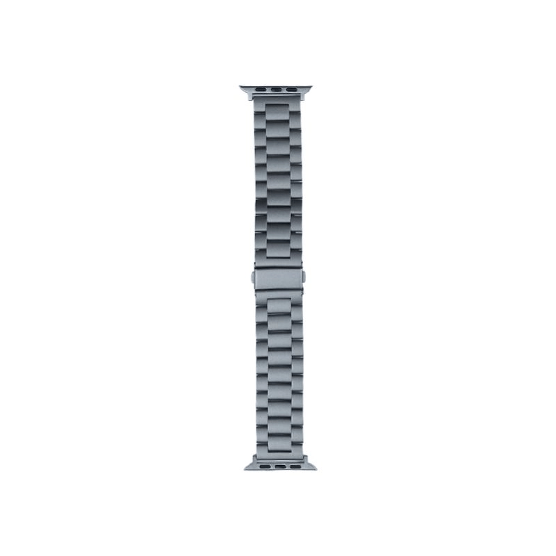 Smart Watch Strap 3 Beads Metal Wrist Bracelet Strap - 42/44/45/49mm