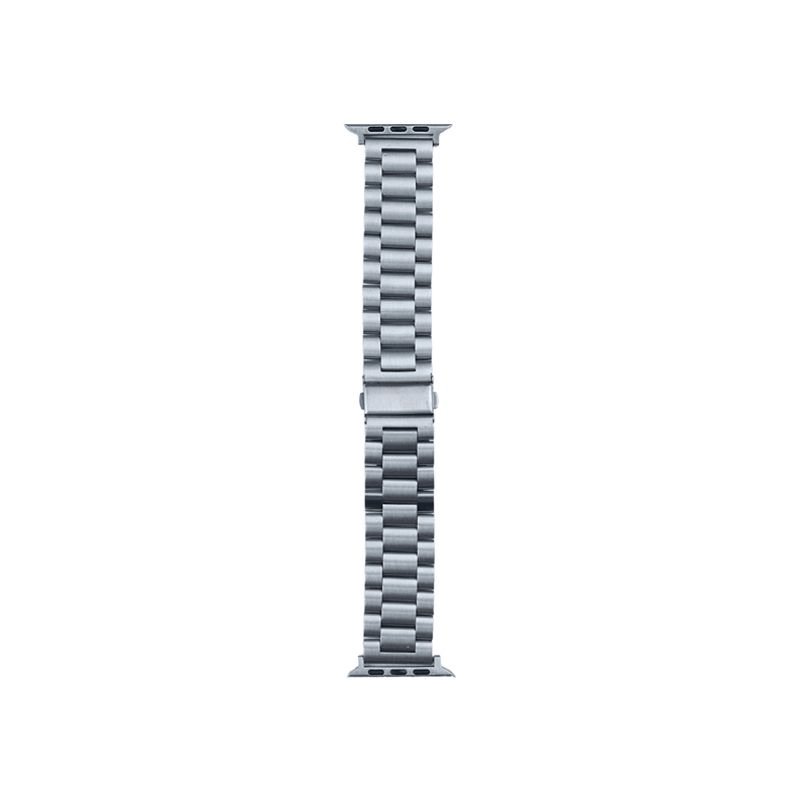 Smart Watch Strap 3 Beads Metal Wrist Bracelet Strap - 42/44/45/49mm