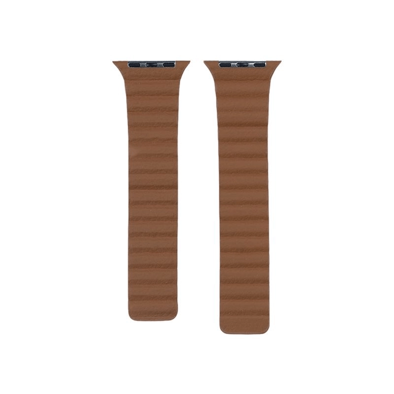 Smart Watch Strap Magnetic Leather Loop - 42/44/45/49mm