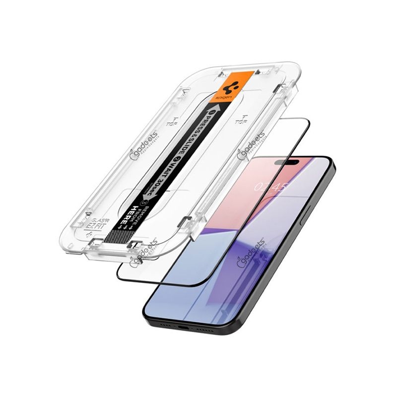 Spigen Glas tR EZ Fit Full Cover Screen Protector for iPhone