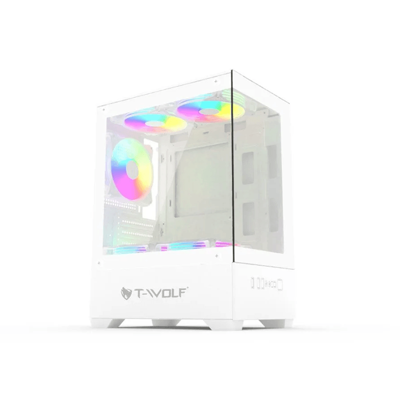 T-Wolf Ice Cooler X5 ARGB M-ATX Mid Tower Gaming Casing