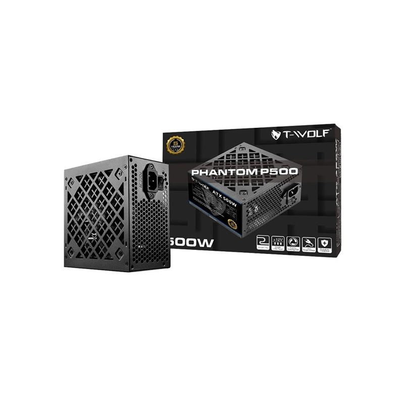 T-Wolf Phantom P500 ATX Power Supply - 500W