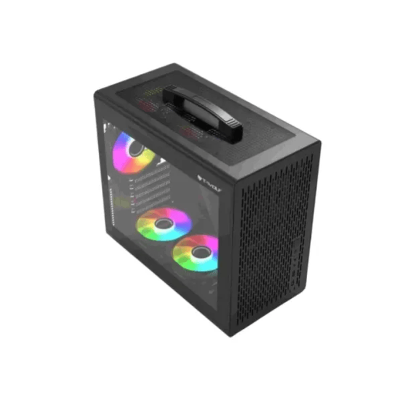 T-Wolf XPLENDER X5 BH ARGB M-ATX Portable Casing