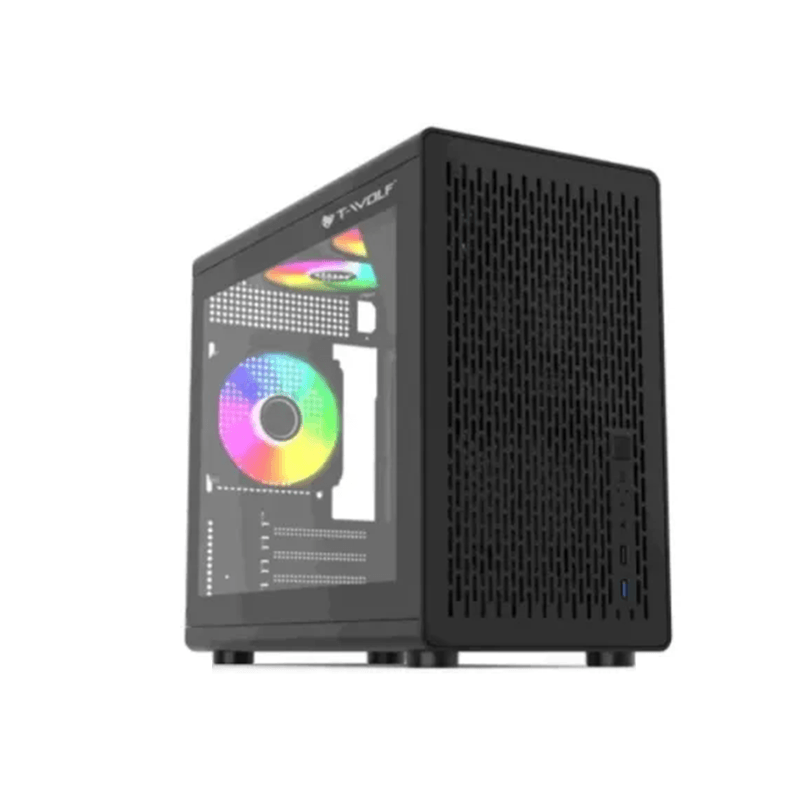 T-Wolf XPLENDER X5 BH ARGB M-ATX Portable Casing