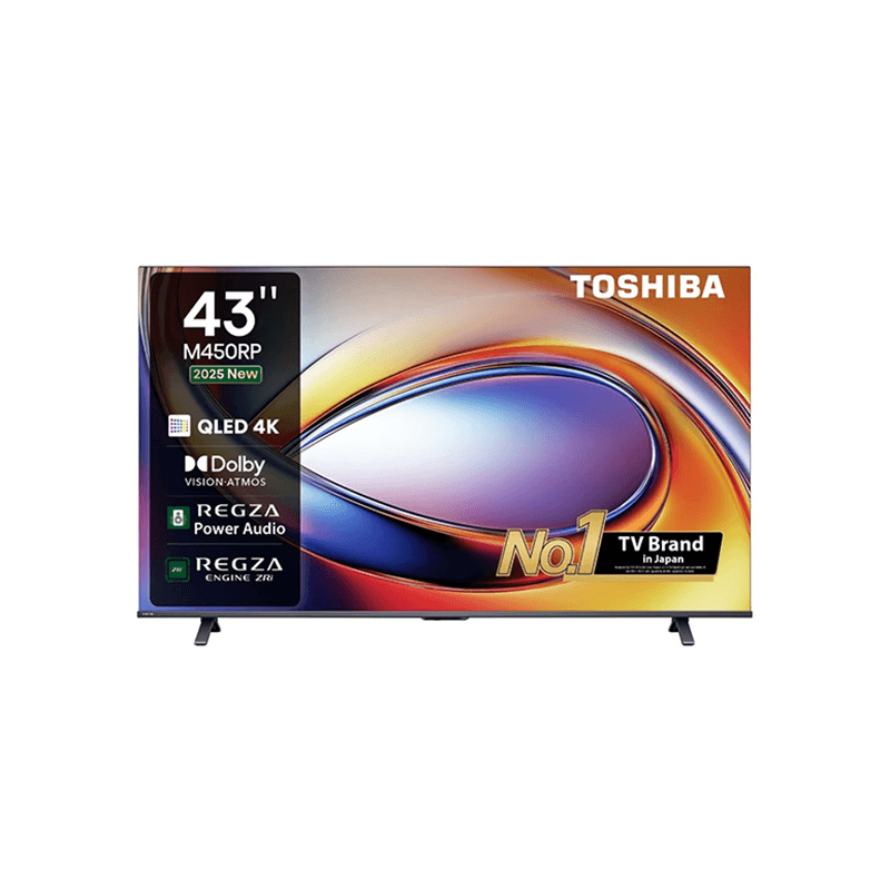 TOSHIBA 43M450RP 43" 4K QLED Smart TV