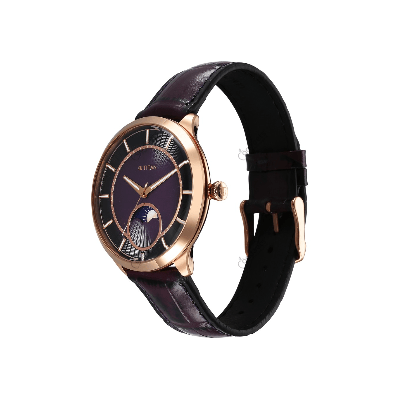 Titan Caelum Sun Moon 10028WL01 Stellar Edition Men’s Watch