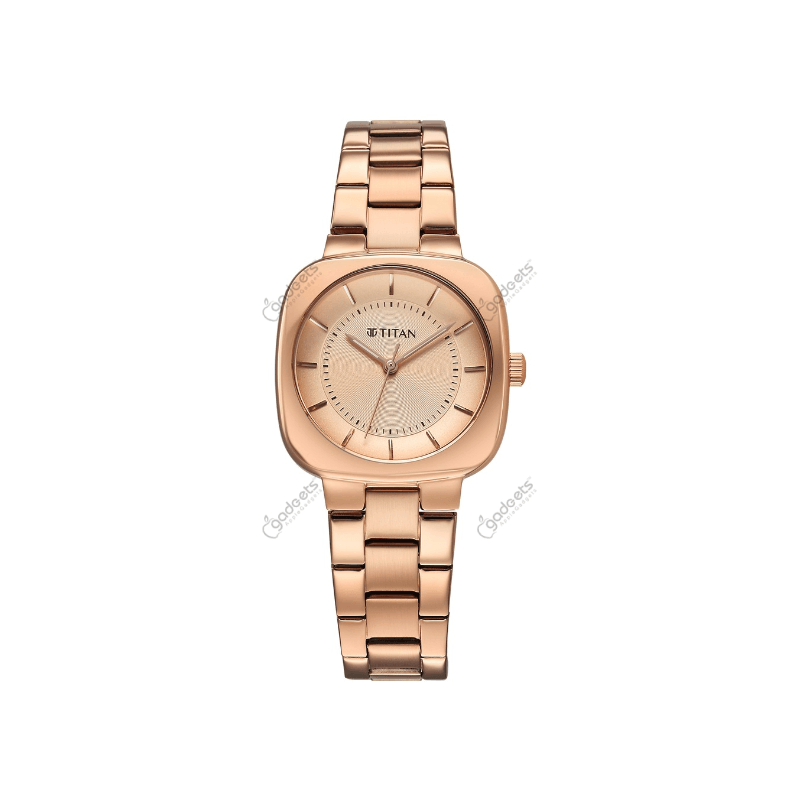 Titan Horizon 95296WM01 Quartz Analog Stainless Steel Women’s Watch