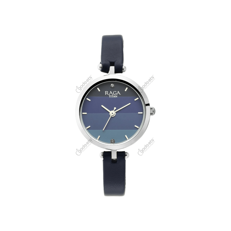 Titan Raga Viva NT2606SL02 Analog Leather Strap Women’s Watch